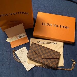 Felicie Pochette GM Handbag N63032 w/inserts